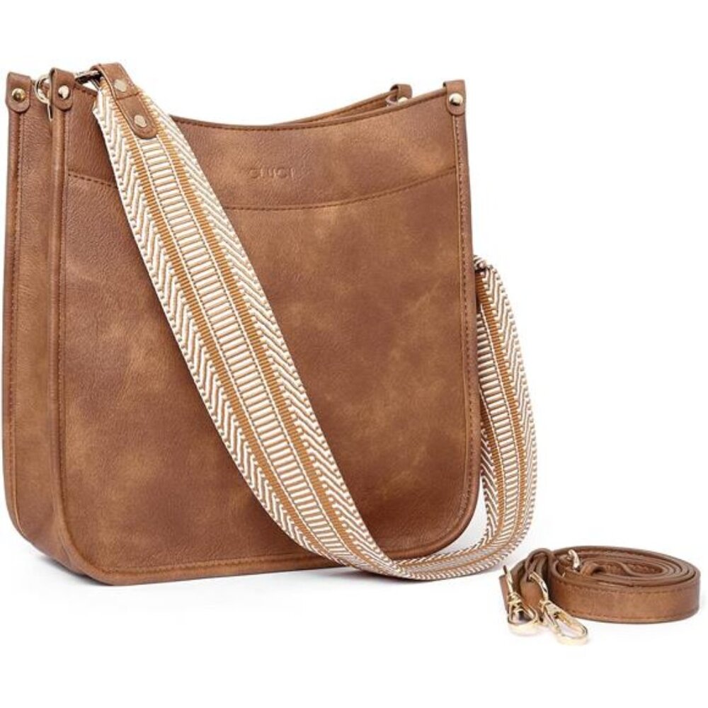 Women Crossbody Bags Trendy Fashion Shoulder Bag Vegan Leather Purse For Ladies